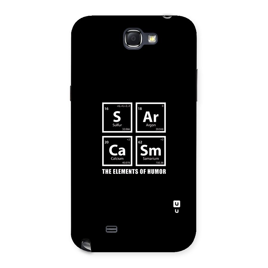The Elements of Humor Back Case for Galaxy Note 2