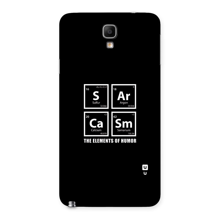The Elements of Humor Back Case for Galaxy Note 3 Neo