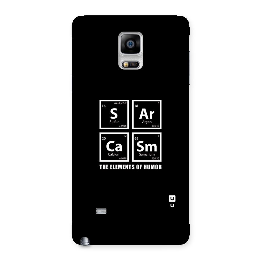 The Elements of Humor Back Case for Galaxy Note 4