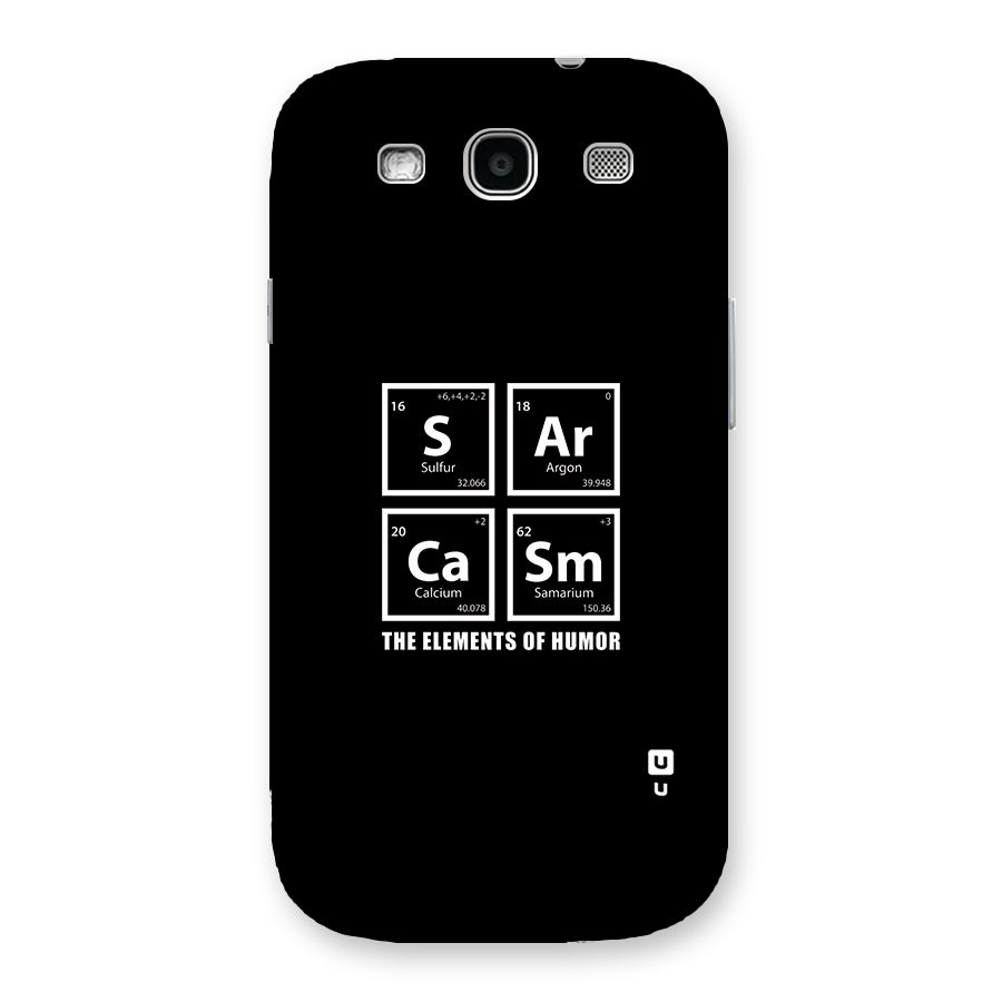The Elements of Humor Back Case for Galaxy S3