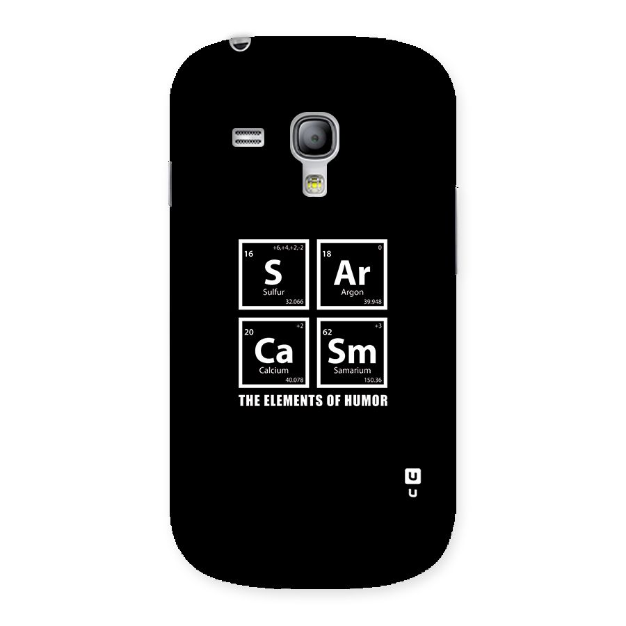 The Elements of Humor Back Case for Galaxy S3 Mini