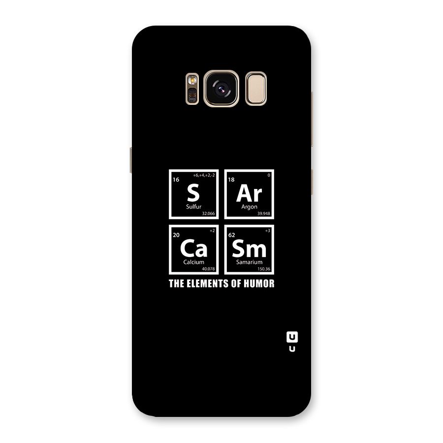 The Elements of Humor Back Case for Galaxy S8