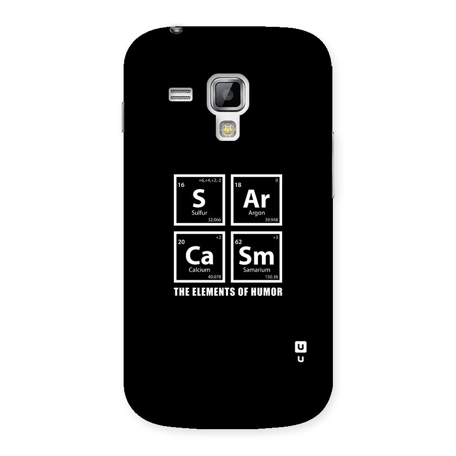 The Elements of Humor Back Case for Galaxy S Duos