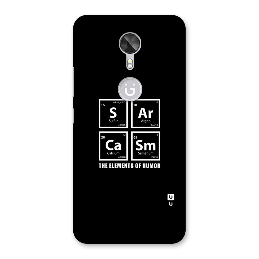 The Elements of Humor Back Case for Gionee A1