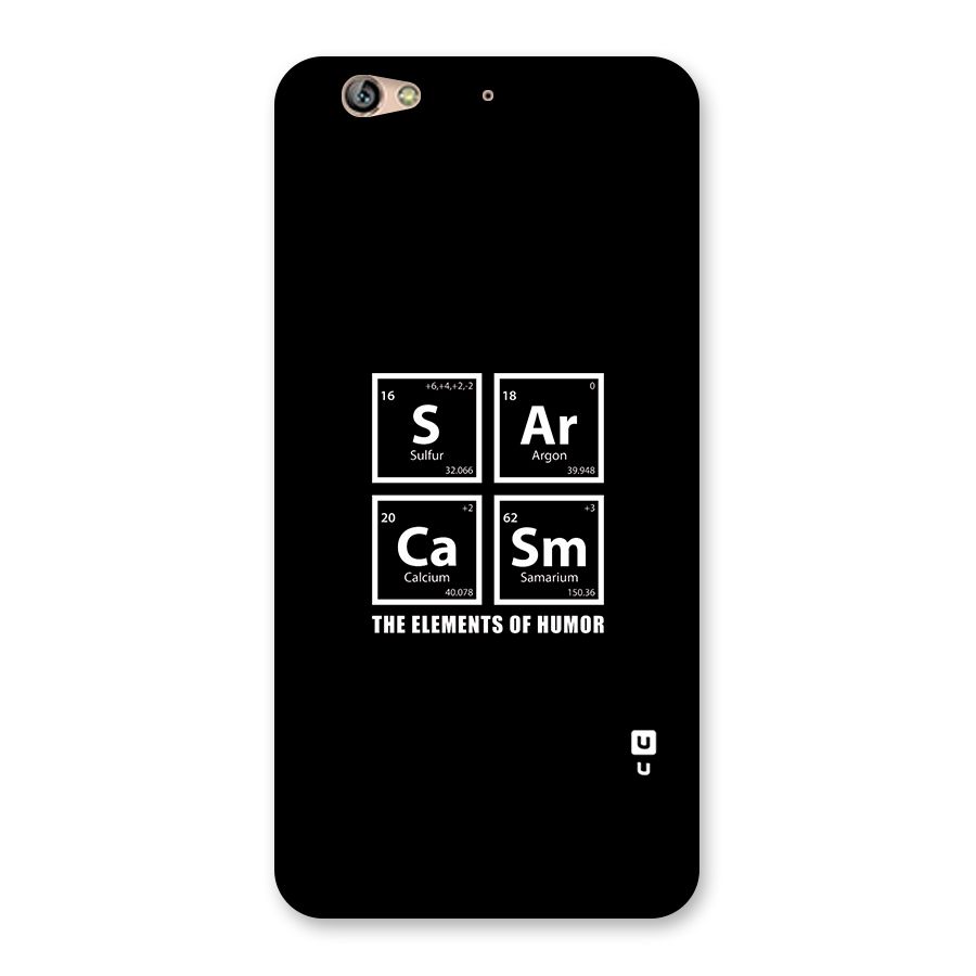 The Elements of Humor Back Case for Gionee S6