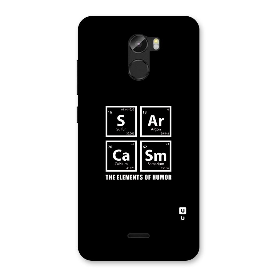 The Elements of Humor Back Case for Gionee X1