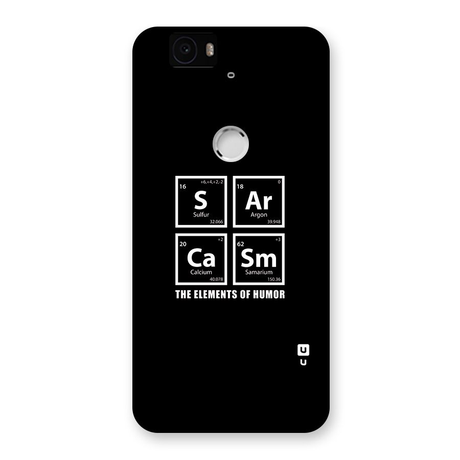 The Elements of Humor Back Case for Google Nexus-6P