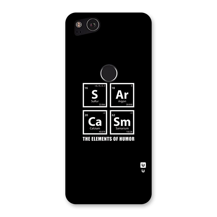 The Elements of Humor Back Case for Google Pixel 2