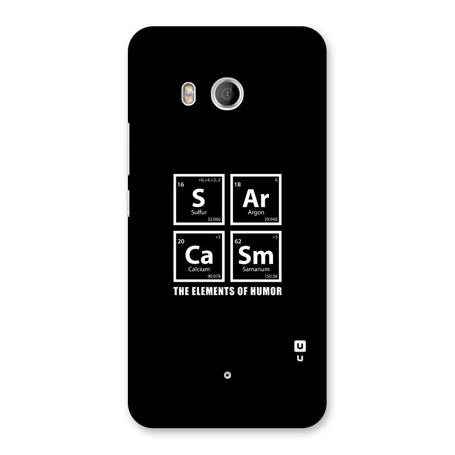 The Elements of Humor Back Case for HTC U11