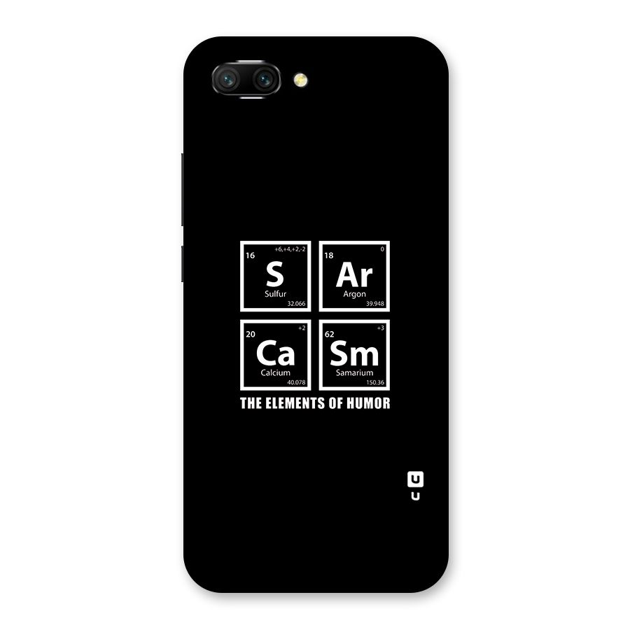 The Elements of Humor Back Case for Honor 10