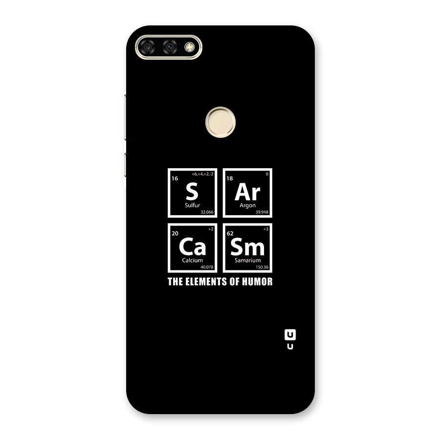 The Elements of Humor Back Case for Honor 7A