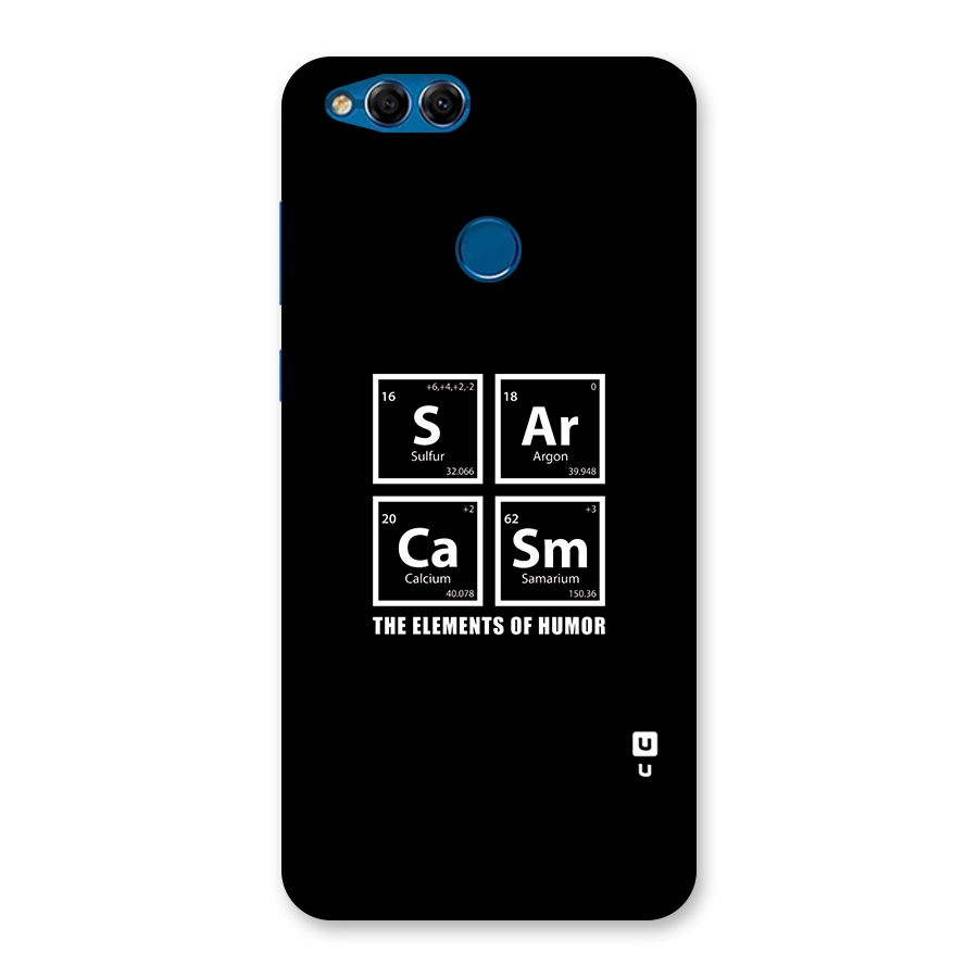 The Elements of Humor Back Case for Honor 7X
