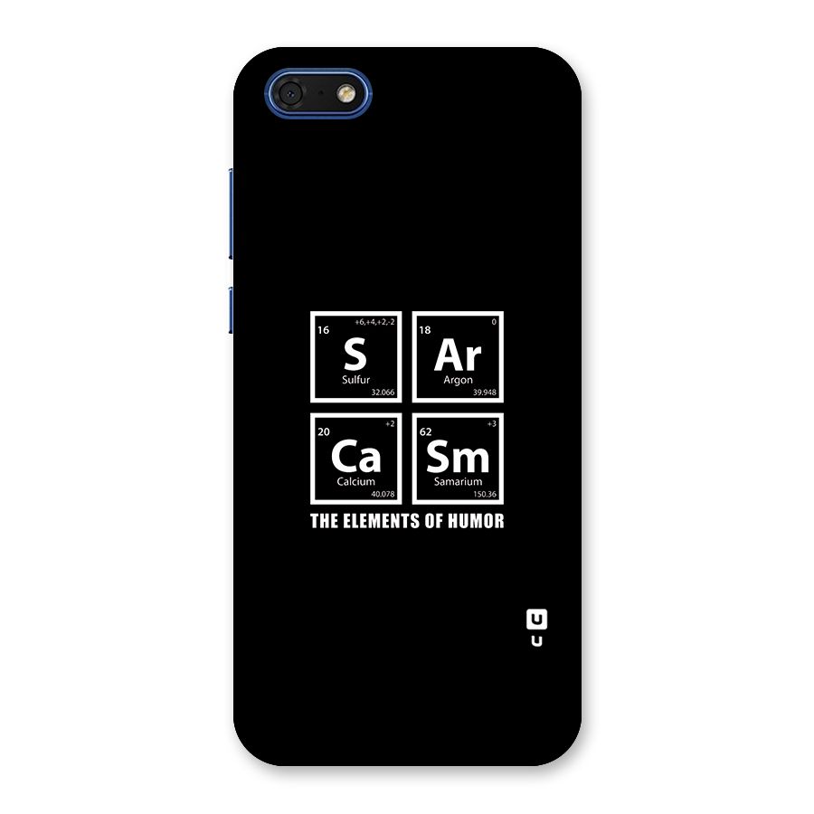 The Elements of Humor Back Case for Honor 7s