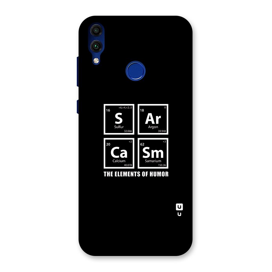 The Elements of Humor Back Case for Honor 8C