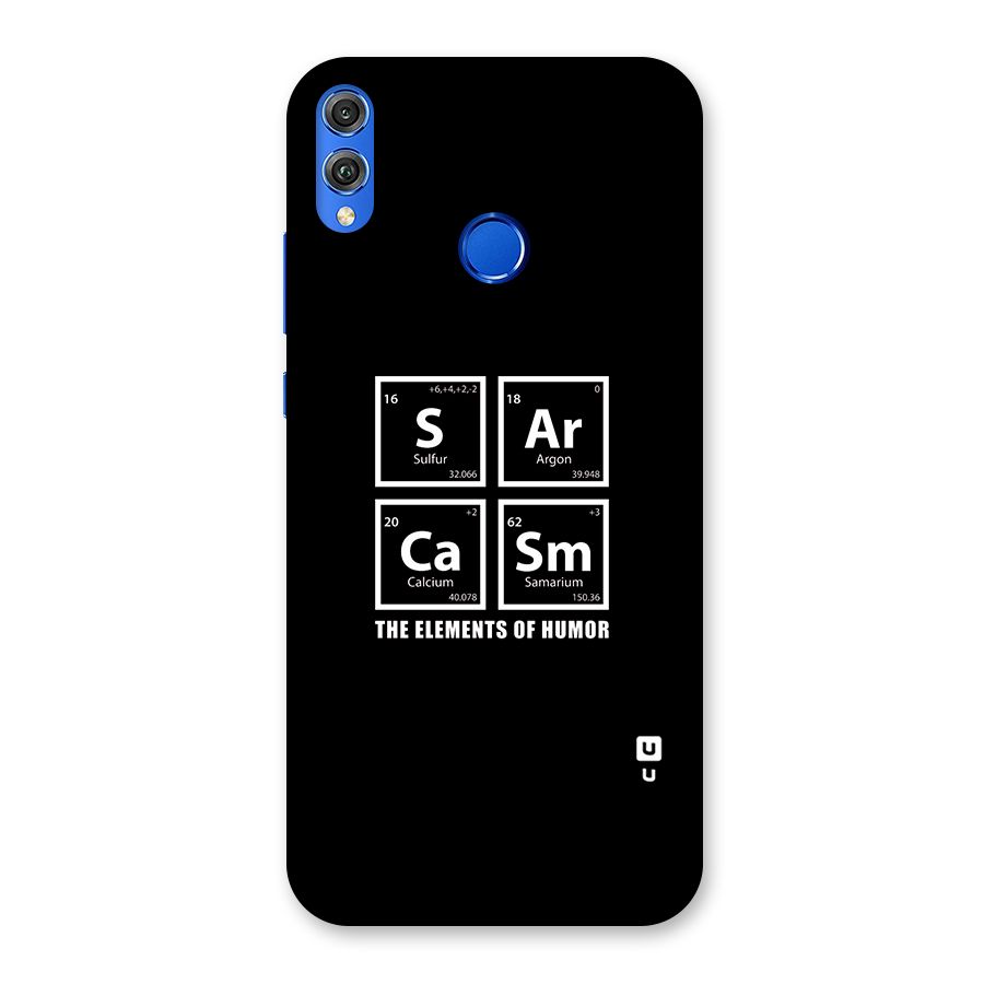 The Elements of Humor Back Case for Honor 8X