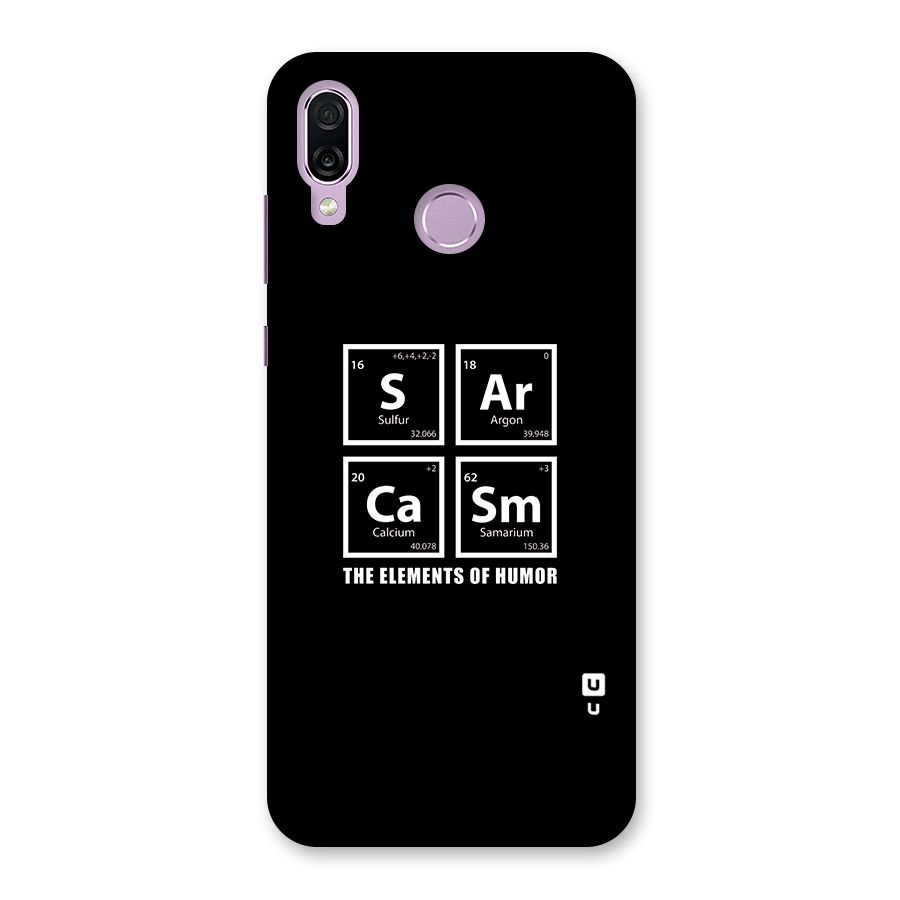 The Elements of Humor Back Case for Honor Play