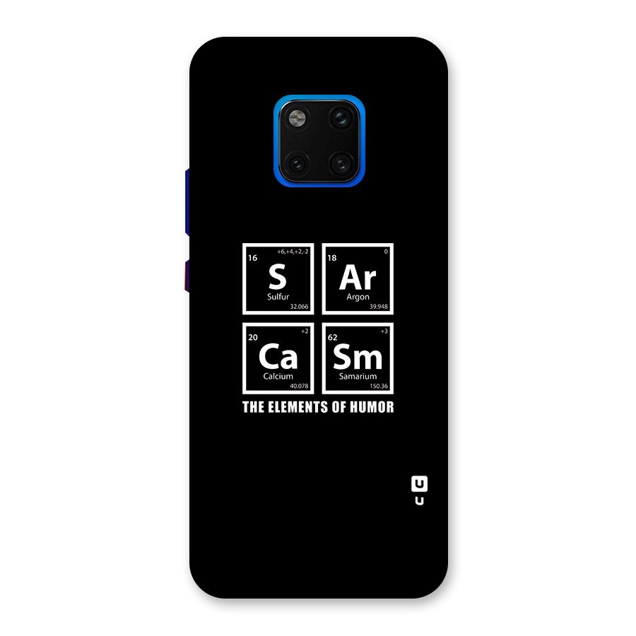 The Elements of Humor Back Case for Huawei Mate 20 Pro