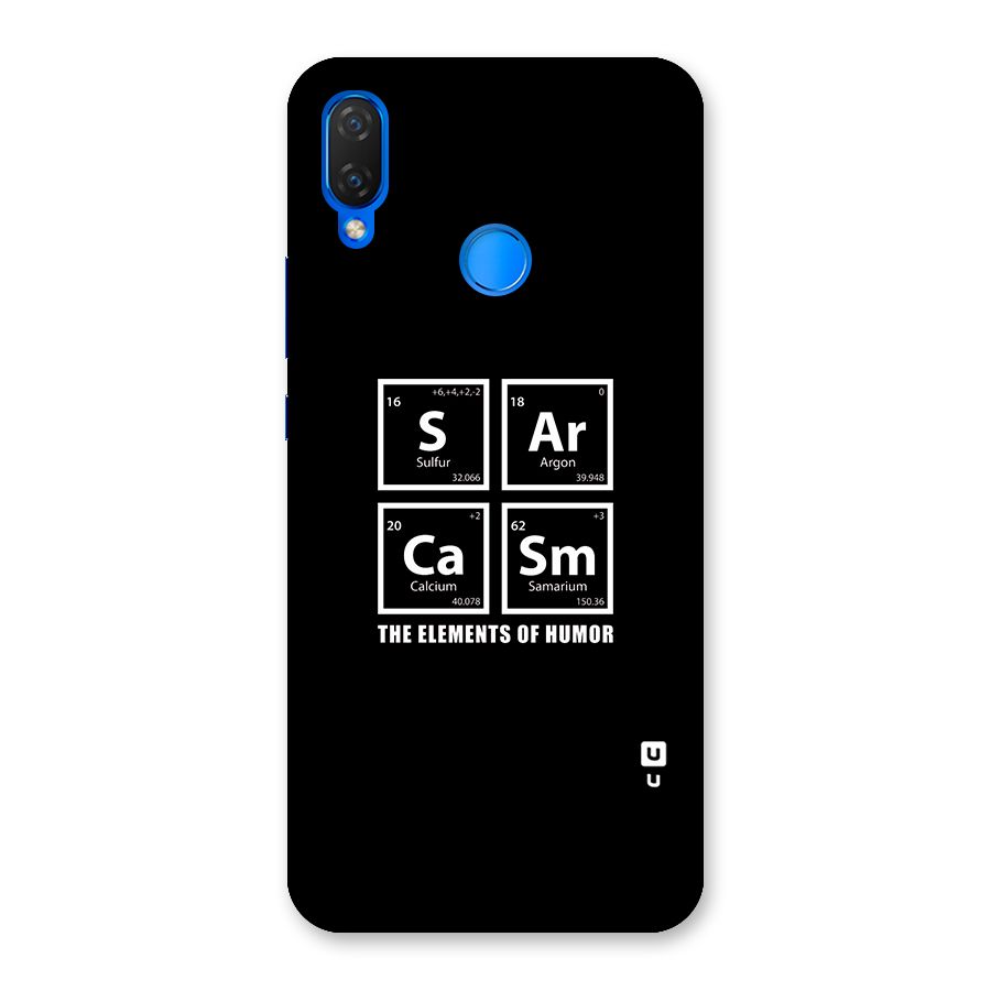 The Elements of Humor Back Case for Huawei P Smart+