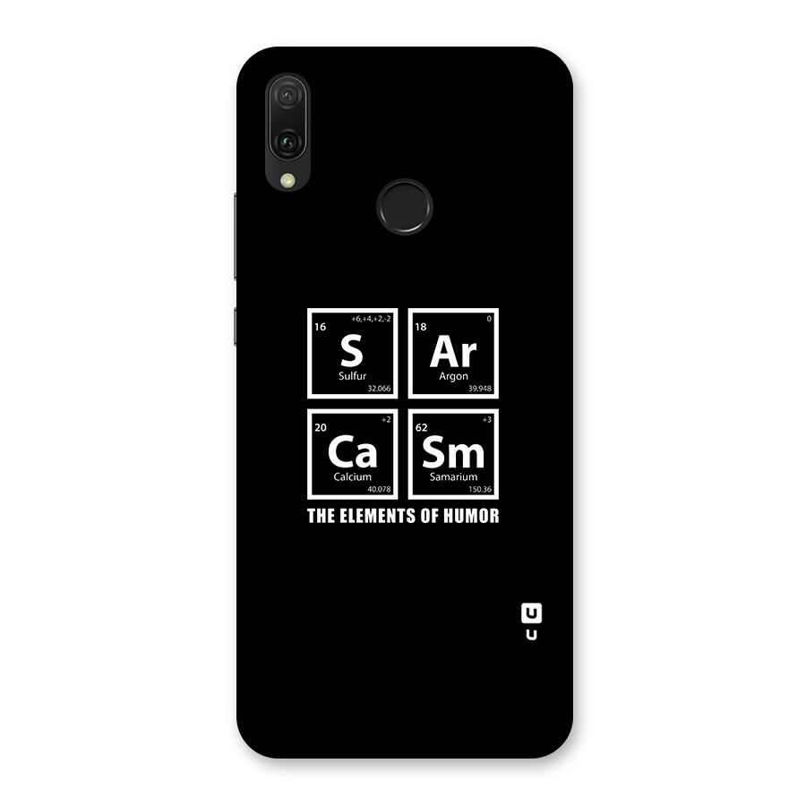 The Elements of Humor Back Case for Huawei Y9 (2019)