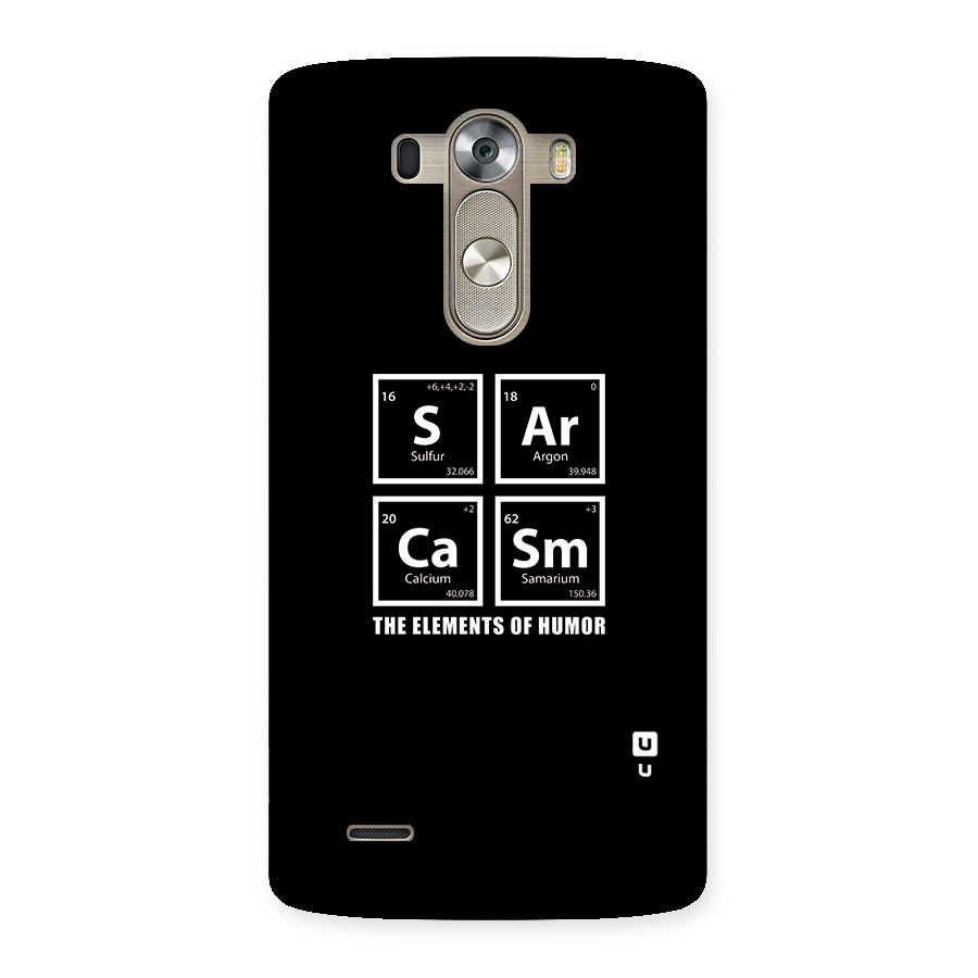 The Elements of Humor Back Case for LG G3