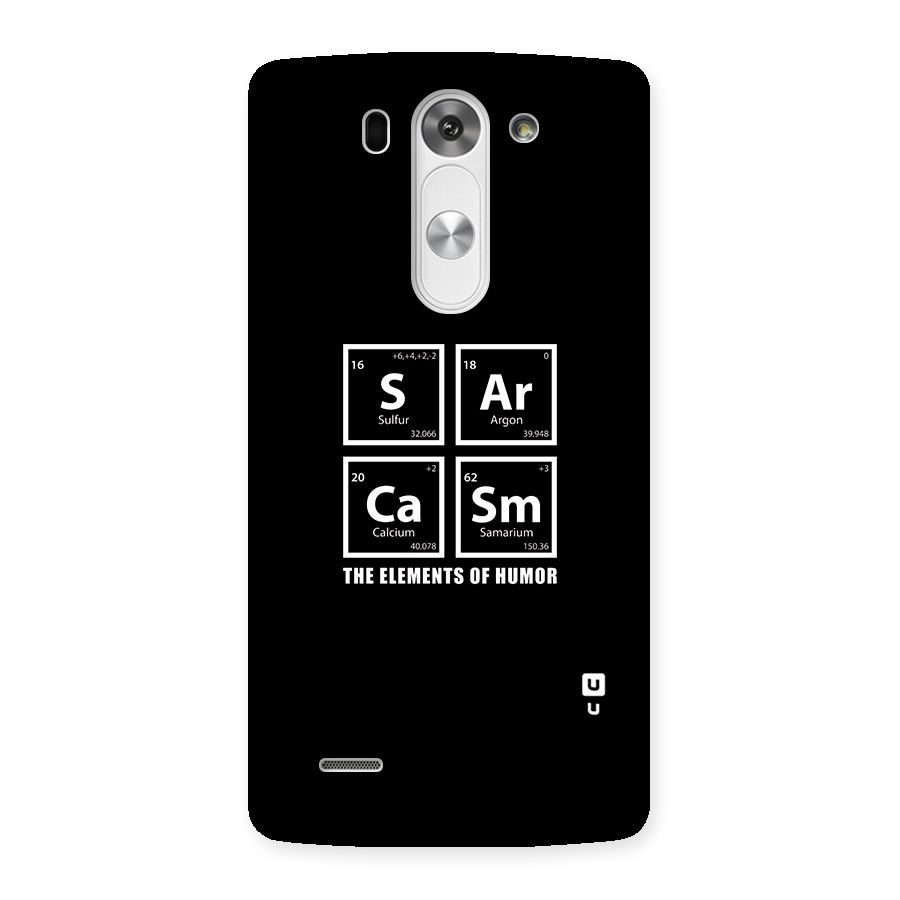 The Elements of Humor Back Case for LG G3 Beat
