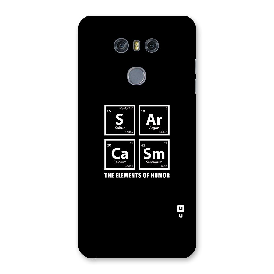 The Elements of Humor Back Case for LG G6