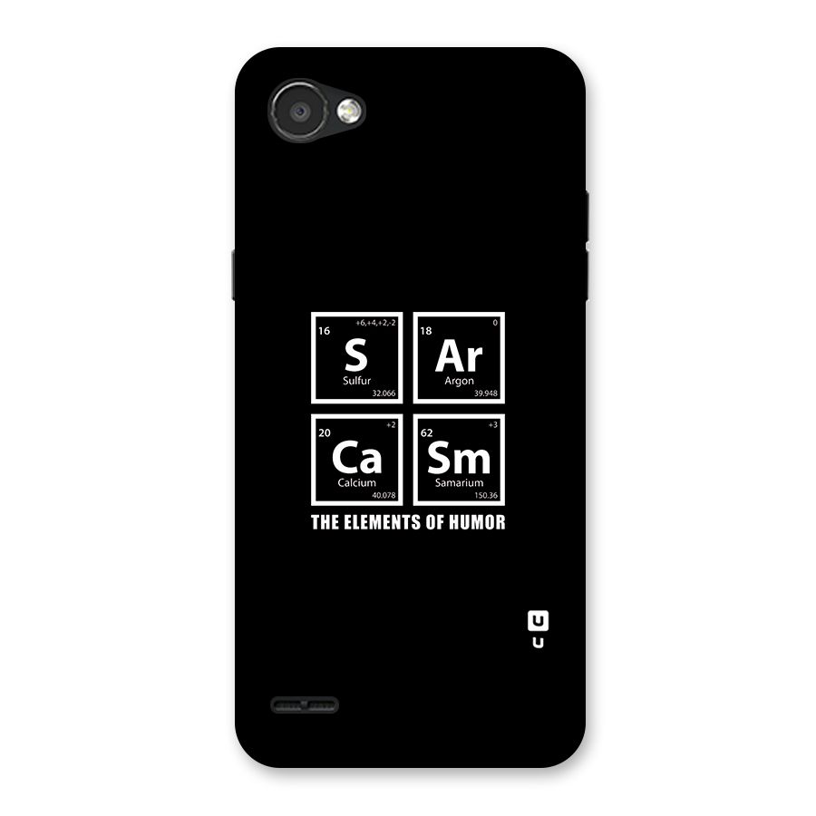 The Elements of Humor Back Case for LG Q6