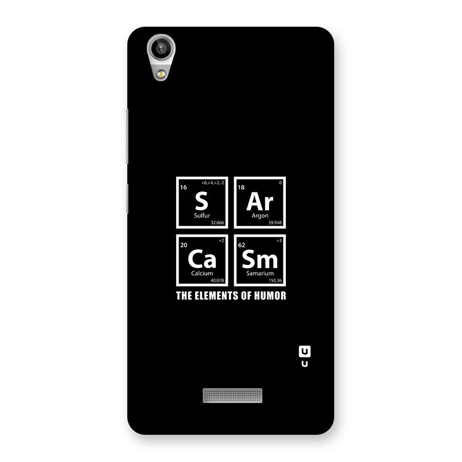 The Elements of Humor Back Case for Lava-Pixel-V1