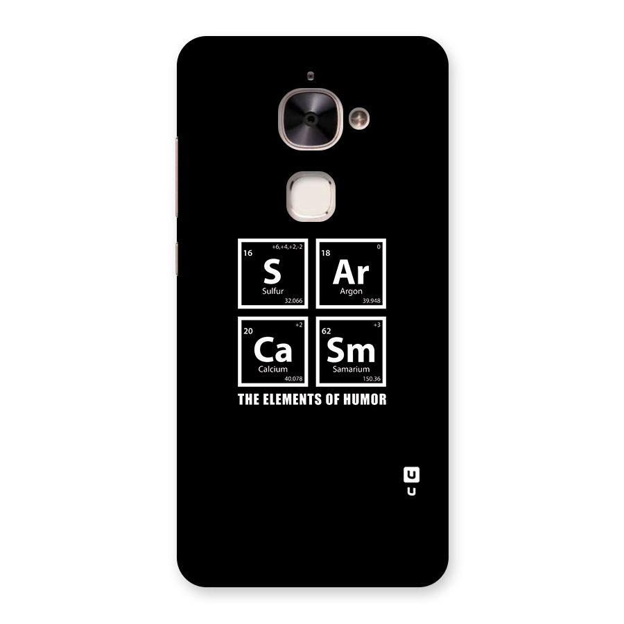 The Elements of Humor Back Case for Le 2