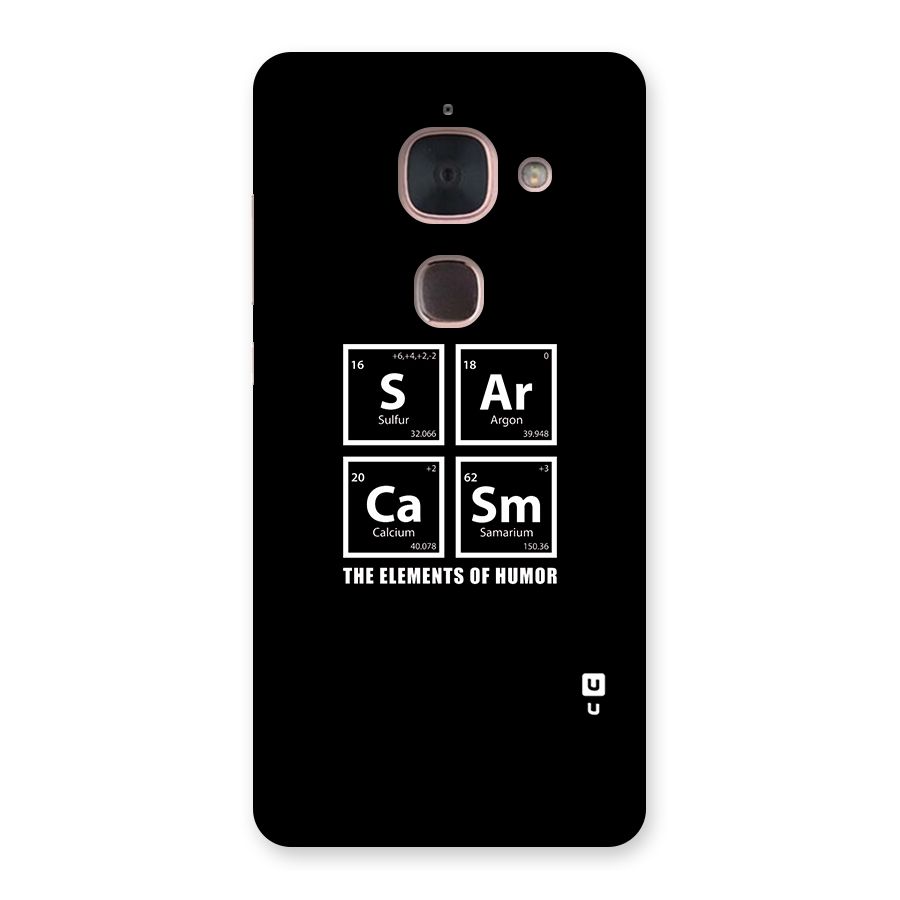 The Elements of Humor Back Case for Le Max 2