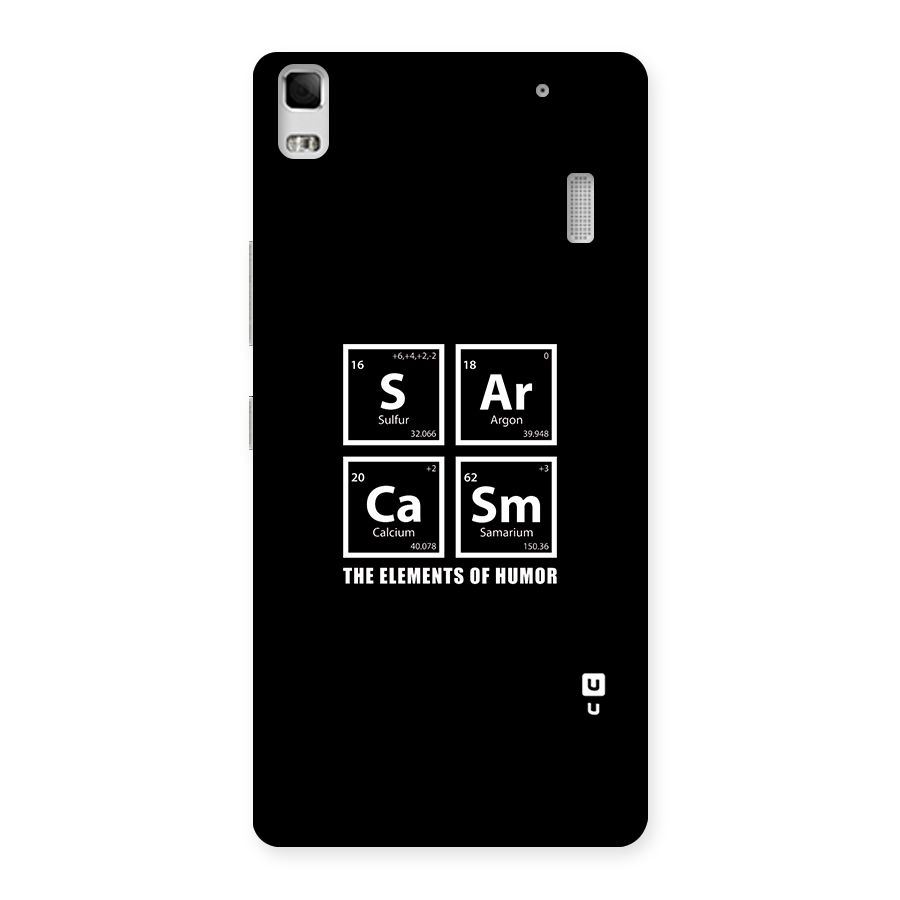The Elements of Humor Back Case for Lenovo A7000