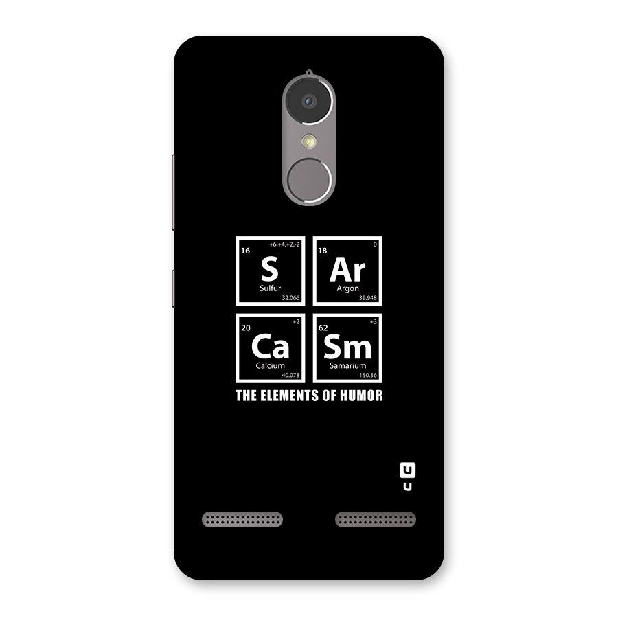 The Elements of Humor Back Case for Lenovo K6