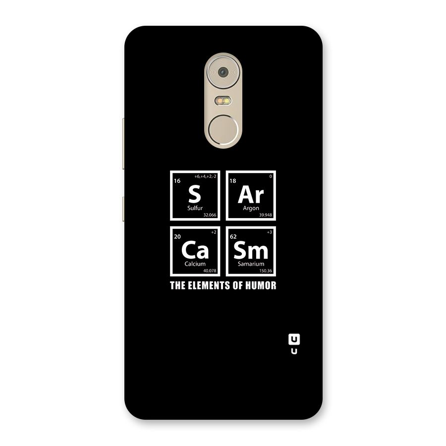The Elements of Humor Back Case for Lenovo K6 Note