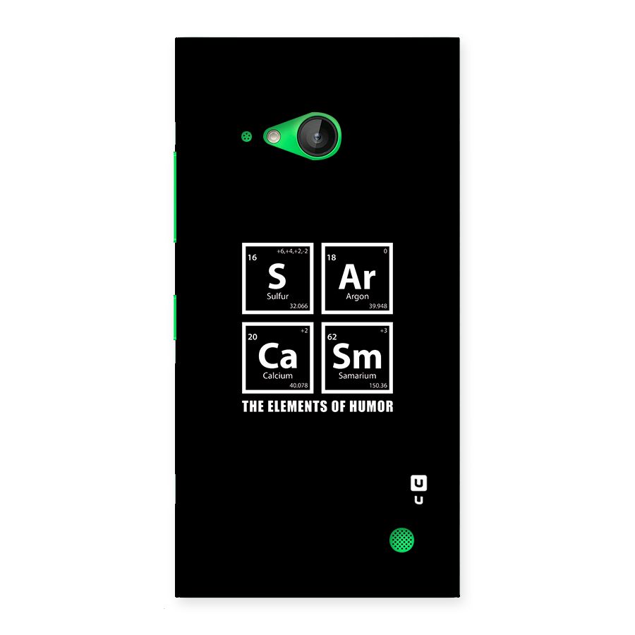 The Elements of Humor Back Case for Lumia 730