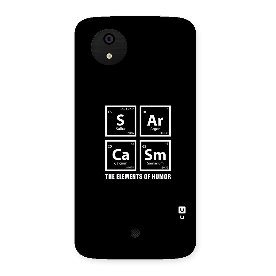 The Elements of Humor Back Case for Micromax Canvas A1