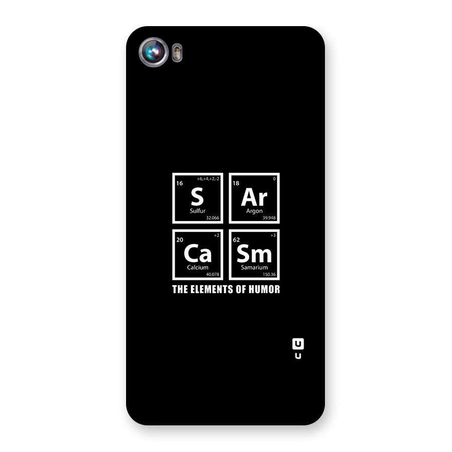 The Elements of Humor Back Case for Micromax Canvas Fire 4 A107