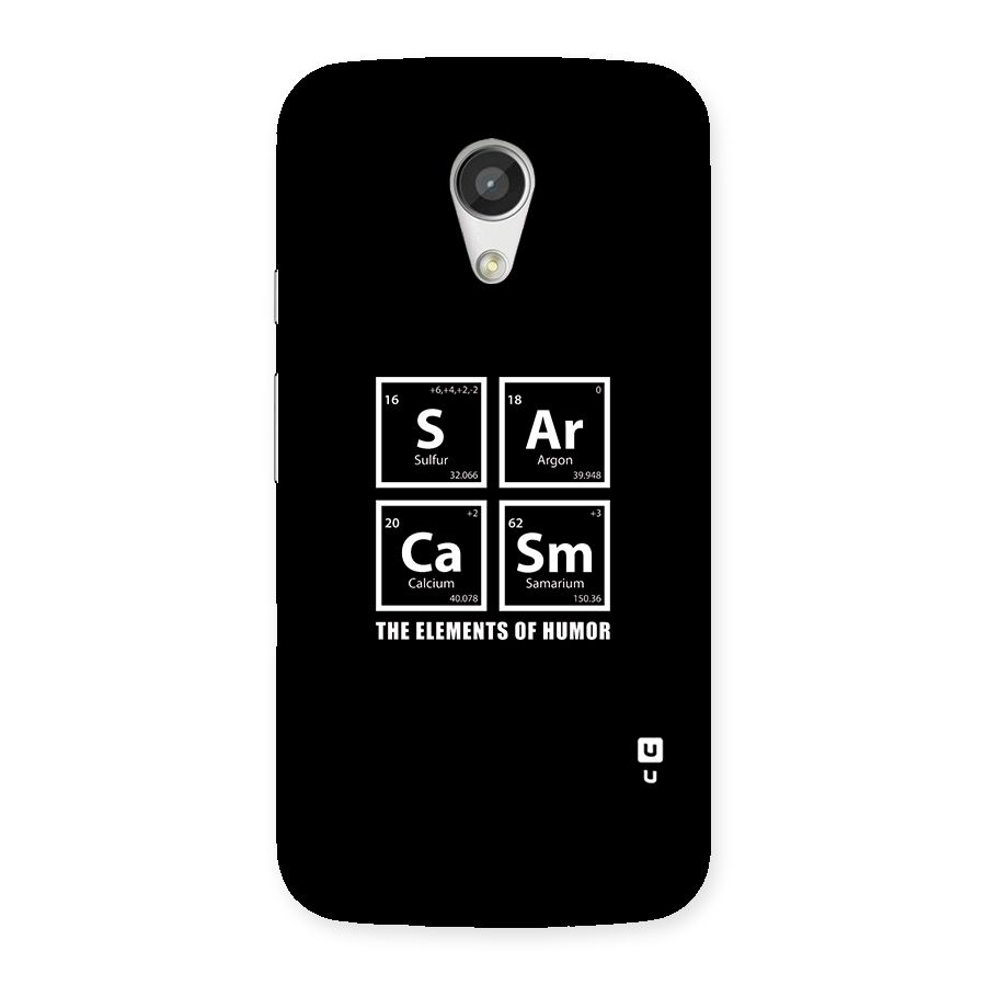 The Elements of Humor Back Case for Moto G 2nd Gen