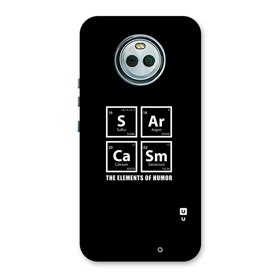 The Elements of Humor Back Case for Moto X4