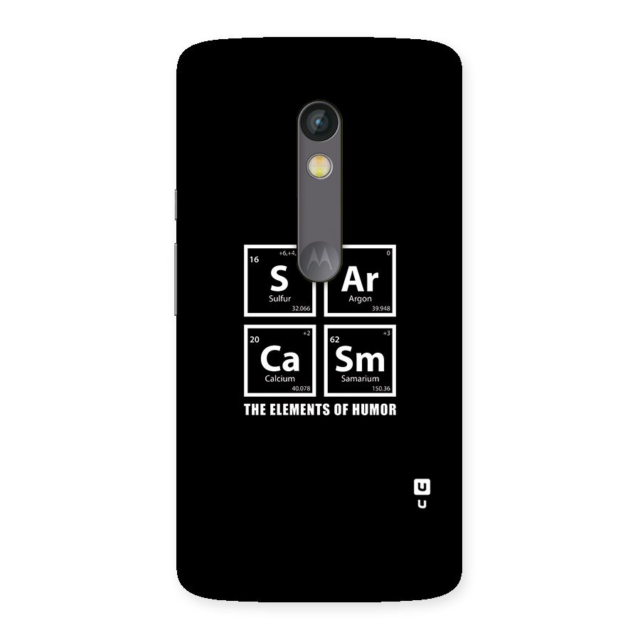 The Elements of Humor Back Case for Moto X Play