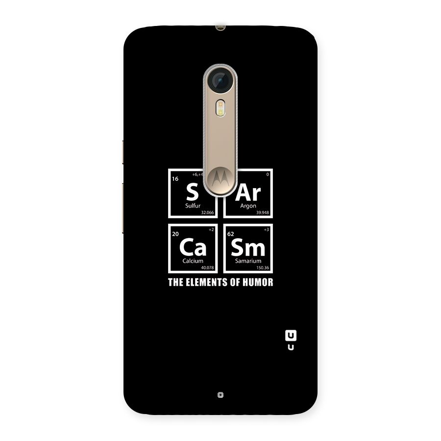 The Elements of Humor Back Case for Motorola Moto X Style