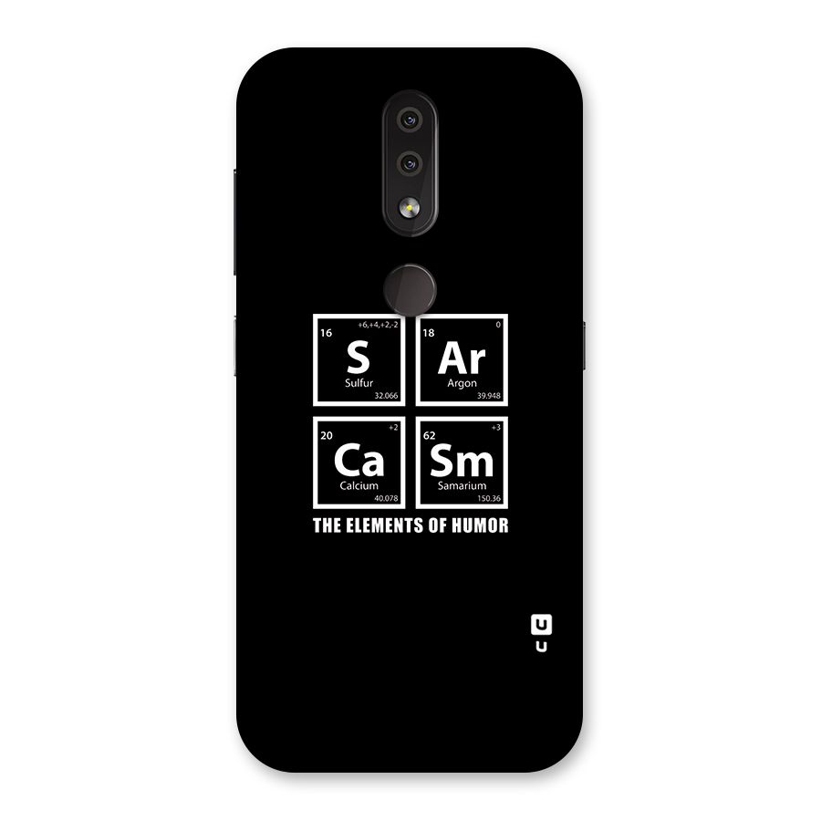 The Elements of Humor Back Case for Nokia 4.2