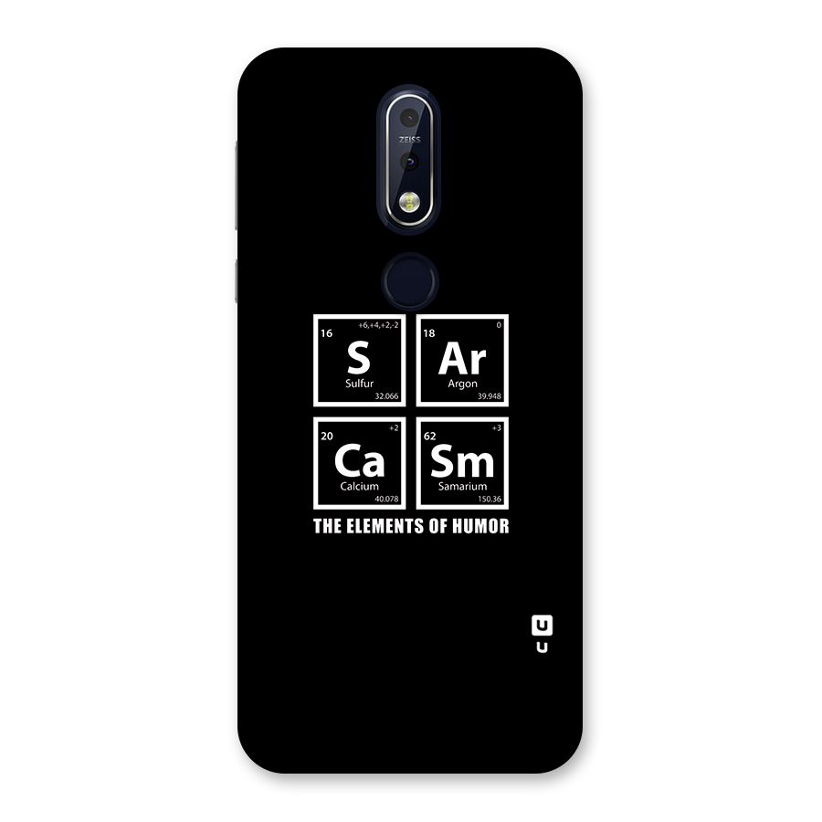 The Elements of Humor Back Case for Nokia 7.1