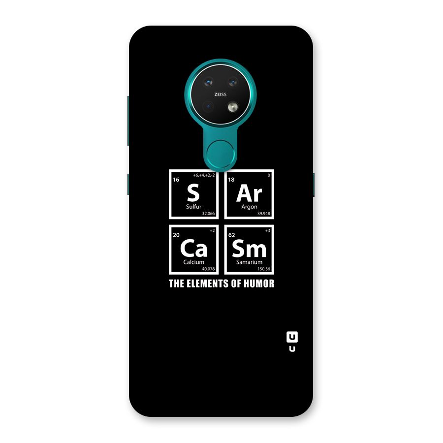 The Elements of Humor Back Case for Nokia 7.2