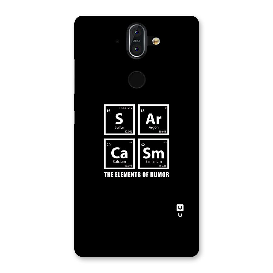The Elements of Humor Back Case for Nokia 8 Sirocco