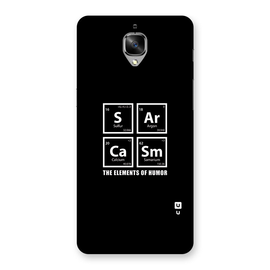 The Elements of Humor Back Case for OnePlus 3