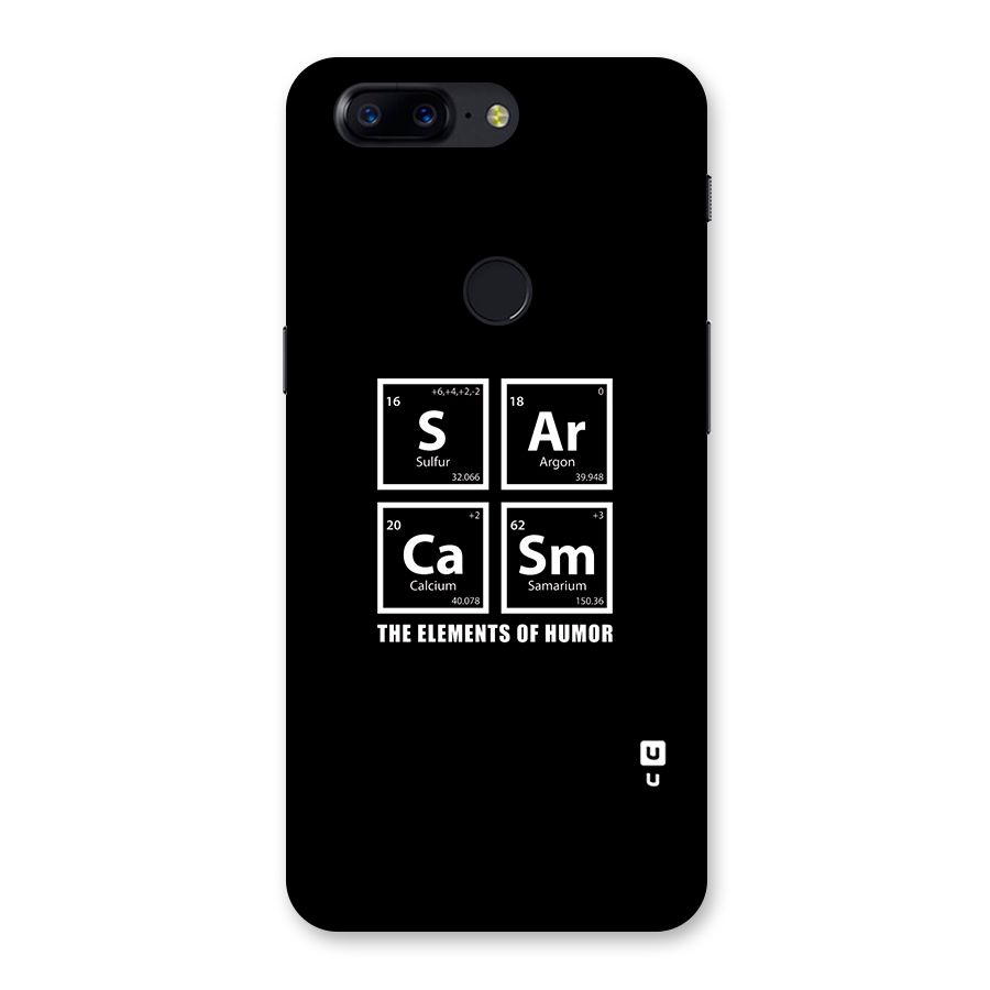 The Elements of Humor Back Case for OnePlus 5T