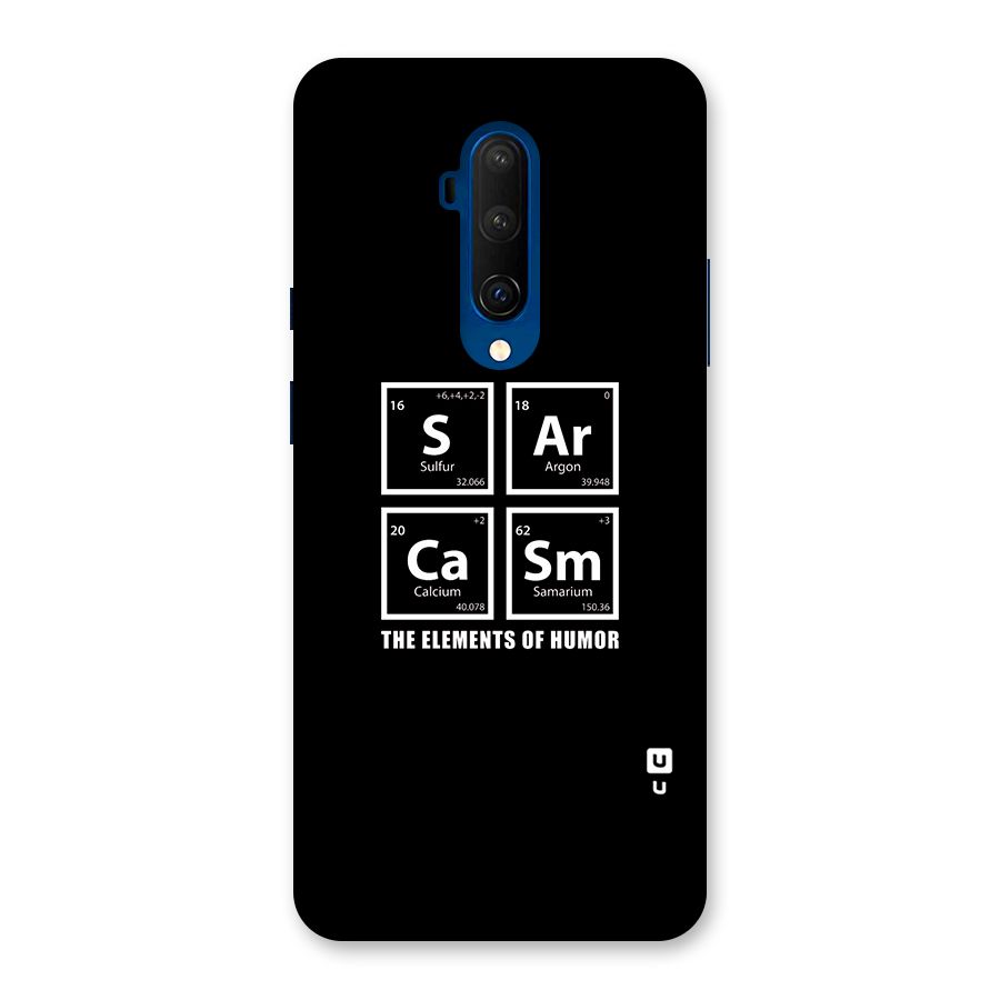 The Elements of Humor Back Case for OnePlus 7T Pro