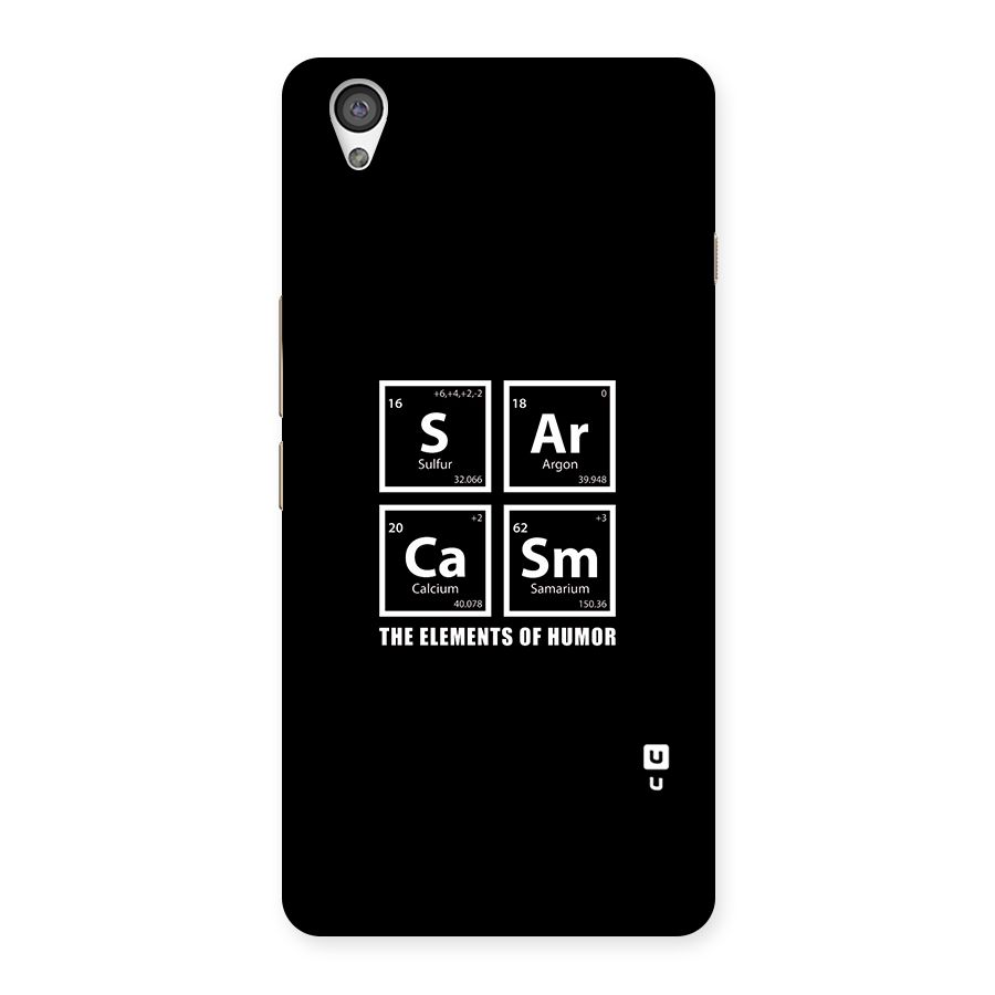 The Elements of Humor Back Case for OnePlus X