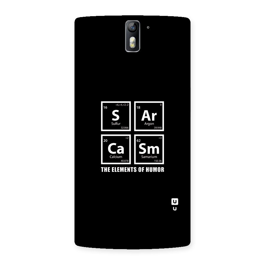 The Elements of Humor Back Case for One Plus One