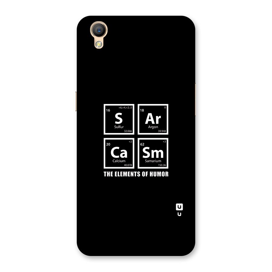 The Elements of Humor Back Case for Oppo A37